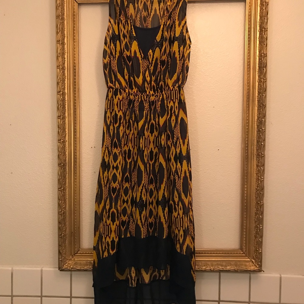 Princess Vera Wang summer casual dress high low M
